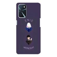 Чохли Венсдей на Oppo a54s Уенсдей (AlphaPrint) (Венздей і подруга)