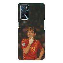Чехол с футболистом Ламин Ямаль Oppo a54s (Ямаль аниме)