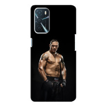 Чехол с картинкой Александр Усик для Oppo a54s – Усик на черном