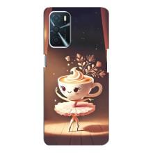 Чохол з мемом Тралалело тралала на Oppo a54s (Балерина капучина)