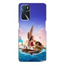 Чехол с мультфильмом Моана Oppo a54s (Моана и Мауи)