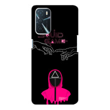 Чехол Гра в кальмара для Oppo a54s – Охранник