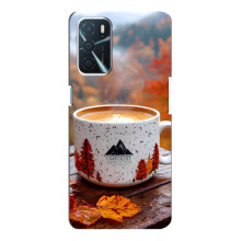 Чохол з унікальним дизайном 'Осінь з кавою' для Oppo a54s – Кава на природі