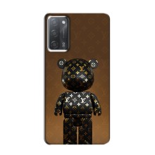 Чохли для OPPO A55 - Bearbrick Louis Vuitton (PREMIUMPrint)