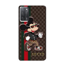 Чохли  GUCCI для Оппо А55 (AlphaPrint) – Маус Гуччі