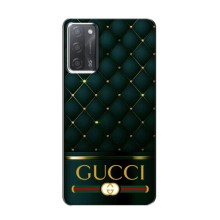 Чохли  GUCCI для Оппо А55 (AlphaPrint) – Текстура Гуччі