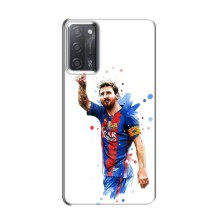 Чехлы Лео Месси Аргентина для OPPO A55 – Leo Messi