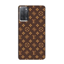 Чохли Луі Вітон для OPPO A55 (AlphaPrint - LOUIS VUITTON) (фон LOUIS VUITTON)