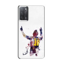 Чохли Мессі для OPPO A55 (AlphaPrint) (Messi Barca)