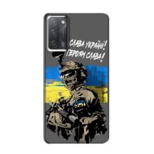 Чехлы с картинкой ЗСУ для OPPO A55 (AlphaPrint) – Героям Слава