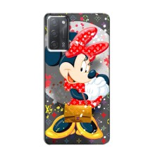 Чехол Disney Mouse OPPO A55 (PREMIUMPrint) (Minni с бантиком)