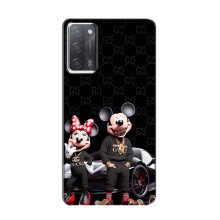 Чехол Disney Mouse OPPO A55 (PREMIUMPrint) (Семья Маусов)