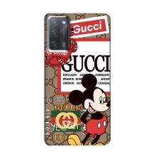 Чехол Disney Mouse OPPO A55 (PREMIUMPrint) (Стильный Микки)