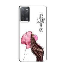 Чехол с печатью для OPPO A55 - (Мода) (AlphaPrint) (Коронавирус)