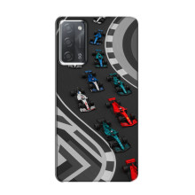Чехол Формула1 на OPPO A55 – Трасса Ф1