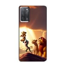 Чехол Король лев на Оппо А55 (Рождение Симбы)