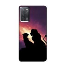 Чехол Король лев на Оппо А55 (Симба и Налу)