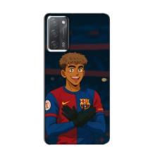Чехол с футболистом Ламин Ямаль OPPO A55 (Футболист Ямал)