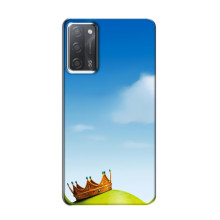 Чехол с мультфильмом Шрек на OPPO A55 – Голова Шрека