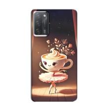 Чехол с мемом Тралалело тралала на OPPO A55 (Балерина капучина)