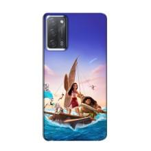 Чехол с мультфильмом Моана OPPO A55 – Моана и Мауи