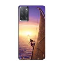 Чехол с мультфильмом Моана OPPO A55 – Моана в море