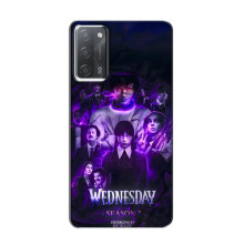 Чехол с дизайном Венздей 2 на OPPO A55