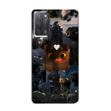 Чехол как приручить дракона на OPPO A55 – Дракон коллаж