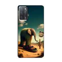 Чехол с мемами тралалело тралала для OPPO A55