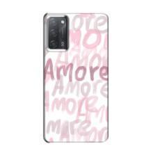 Чехол с розовым рисунком для OPPO A55 – Любовь