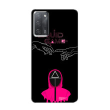 Чехол Гра в кальмара для OPPO A55 – Охранник