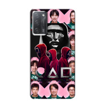 Чехол Гра в кальмара для OPPO A55