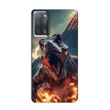 Чехол с картинкой «Хищники» для OPPO A55 – Динозавр