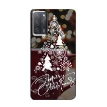Різдвяні Чохли для OPPO A55 (VPrint) (Ялинка яскрава)
