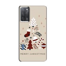 Різдвяні Чохли для OPPO A55 (VPrint) (Merry Christmas)