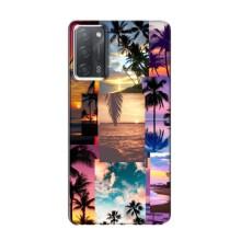 Силиконовый чехол с КАРТИНКАМИ лето для OPPO A55 (AlphaPrint) – Летний отпуск