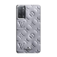 Текстурний Чохол Louis Vuitton для Оппо А55 (Білий ЛВ)