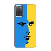 Украинские Чехлы для OPPO A55 с картинкой УПА (AlphaPrint) – Степан Бандера