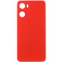 Чохол Silicone Cover Lakshmi Full Camera (AAA) для Oppo A57s / A77s – Червоний