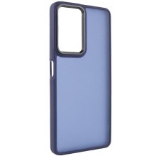 Чехол TPU+PC Lyon Frosted для Oppo A57s / A77s (Navy Blue)