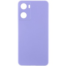 Чохол Silicone Cover Lakshmi Full Camera (AAA) для Oppo A57s / A77s – Бузковий