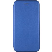 Кожаный чехол-книжка Classy для Oppo A57s / A77s – Синий