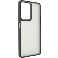 Чехол TPU+PC Lyon Frosted для Oppo A57s / A77s – Черный