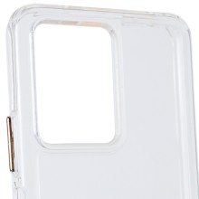 Чехол TPU+PC Clear 2.0 mm metal buttons для Oppo A57s / A77s – Прозрачный