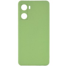 Силиконовый чехол Candy Full Camera для Oppo A57s / A77s – Фисташковый