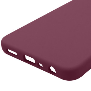 Чехол Silicone Cover Lakshmi Full Camera (AAA) для Oppo A57s / A77s – Бордовый