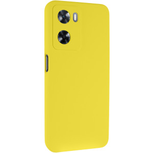 Чехол Silicone Cover Lakshmi Full Camera (AAA) для Oppo A57s / A77s – Желтый