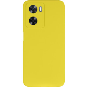 Чехол Silicone Cover Lakshmi Full Camera (AAA) для Oppo A57s / A77s – Желтый