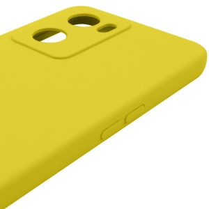 Чехол Silicone Cover Lakshmi Full Camera (AAA) для Oppo A57s / A77s – Желтый