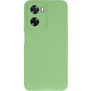 Чехол Silicone Cover Lakshmi Full Camera (AAA) для Oppo A57s / A77s – Мятный